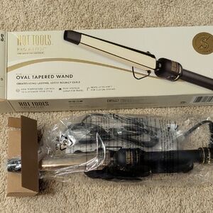 Hot Tools Oval Tapered Wand New In Box